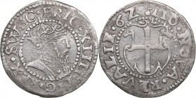Reval Ferding 1562
2.73 g. XF/XF Erik XIV., 1560-1568. Haljak# 1150 2R.
