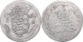 Reval 2 öre 1664
1,12 g. VF+/XF Karl XI., 1660-1697. Haljak# 1344. SB# 112.