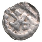 Dorpat brakteat
0,13 g. VF The Bishopric of Dorpat. Anonymous ND. 13th-14th century. Haljak# 468.