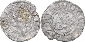 Dorpat artig 1379-1400
0.87 g. VF-/VF The Bishopric of Dorpat. Dietrich III Damerov., 1379-1400. Haljak# 490.