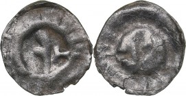 Dorpat scherf 1413-1441
0,27 g. VF The Bishopric of Dorpat. Dietrich IV Resler., 1413-1441. Haljak# 544.