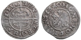 Riga schilling 1540 (40)
0,93 g. VF/VF The Livonian order. Hermann Brüggenei-Hasenkamp., 1535-1549. Haljak# 304.
