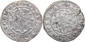 Riga ferding 1556
2.71 g. XF-/XF- The Livonian order. Heinrich von Galen., 1551-1557. Haljak# 341a 2R. Extremely rare!