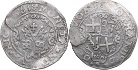 Riga ferding 1561
2.48 g. VF/VF The Livonian order. Gothard Kettler., 1559-1562. Haljak# 375 4R. Very rare!