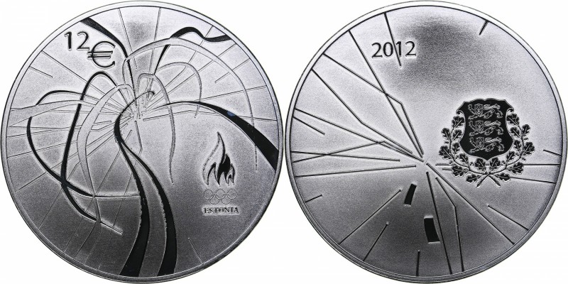 Estonia 12 euro 2012
28.28 g. PROOF Box and certificate. London Olympics.