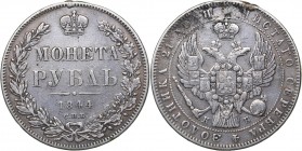 Russia Rouble 1844 СПБ-КБ
20,41 g. VF/VF The coin has been mounted. Bitkin# 205.