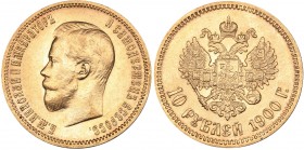 Russia 10 roubles 1900 ФЗ
8,60 g. AU/UNC Bitkin# 7. Mint luster.