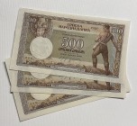 Yugoslavia 500 dinar 1942 (3)
AU - UNC