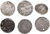 Medieval silver coins (6)
(6)