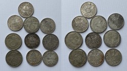 Germay lot of coins (10)
1909-1938