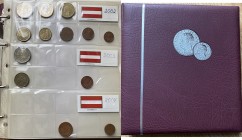 Austria, Belgia, Cyprus, Estonia euro coins (86)
1999-2011 XF-UNC The coin album Numis - like a new.