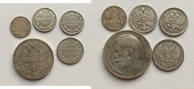 Russia silver coins (5)
(5)