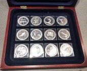 Set of Olympics coins 2002 Salt Lake City (12)
PROOF