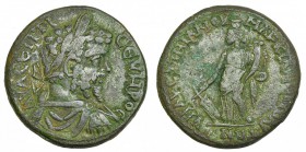 SEPTIMIO SEVERO. AE. Moesia Inferior. Marcianópolis. AE 13,2 g. SGI-2123. BC+.