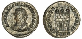 LICINIO II. AE. Heraclea, G (318-320). RIC-45. Pequeñas marcas R.P.O. EBC-.
