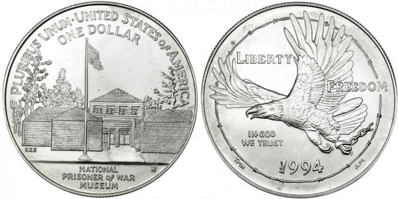 ESTADOS UNIDOS DE AMÉRICA. Dólar. 1994. W. KM-251. SC.