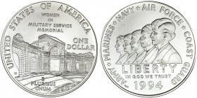 ESTADOS UNIDOS DE AMÉRICA. Dólar. 1994. W. KM-252. SC.