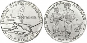 ESTADOS UNIDOS DE AMÉRICA. Dólar. 1995. D. KM-259. SC.