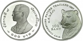 TAILANDIA.100 Baht. 1997. Y-359. Prueba.