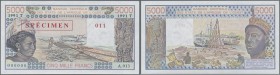 Togo
5000 Francs 1992 Specimen P. 808Ts (W.A.S.) in condition: UNC.