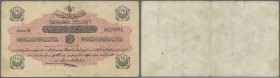 Turkey / Türkei
1/2 Livre 1916 P. 89, used with several folds, light staining, no holes or tears, condition: F.