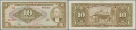 Turkey / Türkei
10 Lira ND(1948) P. 148a, light vertical folds and handling in paper, no holes or tears, original crispness in paper, condition: XF-....