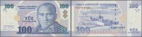 Turkey / Türkei
100 Lira 2005 P. 221, in condition: UNC.