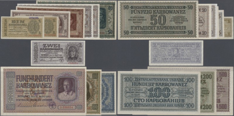 Ukraina / Ukraine
highly rare set with 11 Banknotes Ukraine Zentralnotenbank 19...