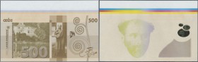 Testbanknoten
Austria: Test Note printed by OEBS (Austrian Security Printing Works) as a proof print of the later printed test note, showing the unde...