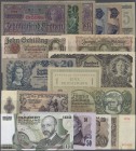 Austria / Österreich
nice set with 43 Banknotes from the 1920's till 1984 containing for example 10.000 Kronen 1924, 3 x 1 Schilling on 10.000 Kronen...