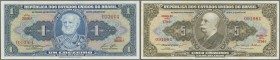 Brazil / Brasilien
1953/1981 (ca.), ex Pick 150-205, quantity lot with 744 Banknotes in good to mixed quality, sorted and classified by Pick catalogu...