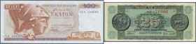 Greece / Griechenland
1939/1940 (ca.), ex Pick 107-315, quantity lot with 1472 Banknotes in good to mixed quality, sorted and classified by Pick cata...