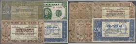 Netherlands / Niederlande
Set with 24 banknotes containing 2,5 Gulden Zilverbon 1918, 20 x 1 Gulden Zilverbon 1938, 2 x 2,5 Gulden Zilverbon 1938 and...