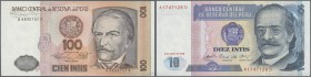 Peru
1969/1988 (ca.), ex Pick 100-137, quantity lot with 592 Banknotes in good to mixed quality, sorted and classified by Pick catalogue numbers, ple...