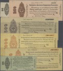 Russia / Russland
huge set with 71 notes of the Provisional Siberian Administration 1918-1919 from 25 to 1000 Rubles, P.S832, 836, 839-844, 846-869, ...