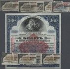 Russia / Russland
huge set with more than 110 cupons (some as uncut sheets) and State Bank Savings Loan Notes IRKUTSK branch 1917, P.S882, 884, 886-8...