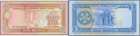 Turkmenistan
1993, ex Pick 1-2, quantity lot with 95 Banknotes in good, sorted and classified by Pick catalogue numbers, please inspect