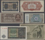 Alle Welt
collectors book with 56 Banknotes Germany, Germany Democratic Republic, USA Military Payment Certificates, Ukraine during the German Occupa...