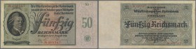 Deutschland - Altdeutsche Staaten
Württemberg: Württembergische Notenbank, 50 Reichsmark, 1. August 1925, Ro.WTB 29, sehr schöner farbfrischer Schein...