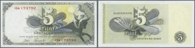 Deutschland - Bank Deutscher Länder + Bundesrepublik Deutschland
5 DM 1948 ”Europa”, Ro.252c in kassenfrischer Erhaltung // 5 Deutsche Mark 1948, P.1...