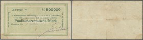 Deutschland - Notgeld - Württemberg
Schramberg, Gustav Maier, Buchdruckerei, 500 Tsd. Mark, 17.8.1923, 3 Mrd. auf 300 Tsd. Mark Überdruck, 22.10.1923...