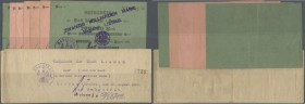 Deutschland - Notgeld - Ehemalige Ostgebiete
Liebau, Schlesien, Stadt, 200 Tsd., 1 Mio. Mark, 10.8.1923, Bürodruck, 200 Tsd. Mark, 14.8.1923, 100 Tsd...