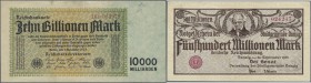 Deutschland - Deutsches Reich bis 1945
Umfangreiche Sammlung mit 728 Banknoten Deutsches Reich beginnend mit der ersten auf „Mark“ lautenden Ausgabe ...