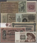 Deutschland - Sonstige
riesiger Posten mit mehr als 3800 Banknoten Deutsches Reich ab etwa 1898 bis Bundesrepublik und DDR, dabei viele Sorten per hu...