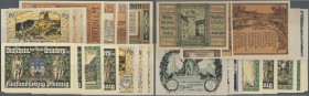 Deutschland - Notgeld
Serien- und Kleingeldscheine, Posten mit über 360 Stück teils auch aus Österreich, wie üblich in meist kassenfrischer Erhaltung...