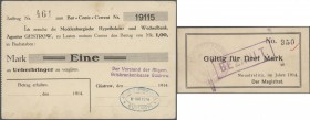 Deutschland - Notgeld - Mecklenburg-Vorpommern
Mecklenburg, Bestand von über 400 verschiedenen Notgeldscheinen, dabei 4 Stück 1914, 27 Stück Kleingel...