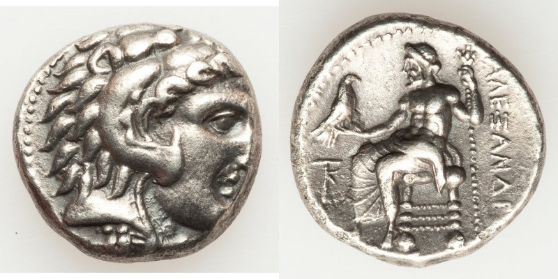 MACEDONIAN KINGDOM. Alexander III the Great (336-323 BC). AR tetradrachm (24mm, ...