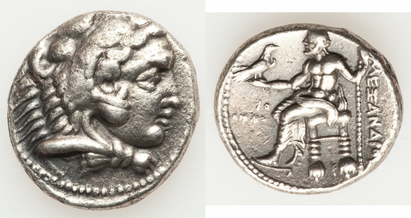 MACEDONIAN KINGDOM. Alexander III the Great (336-323 BC). AR tetradrachm (26mm, ...