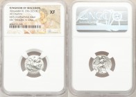MACEDONIAN KINGDOM. Alexander III the Great (336-323 BC). AR drachm (17mm, 11h). NGC XF. Posthumous issue of Magnesia ad Maeandrum, ca. 319-305 BC. He...