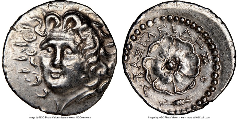 CARIAN ISLANDS. Rhodes. Ca. 84-30 BC. AR drachm (19mm, 4.24 gm, 12h). NGC Choice...